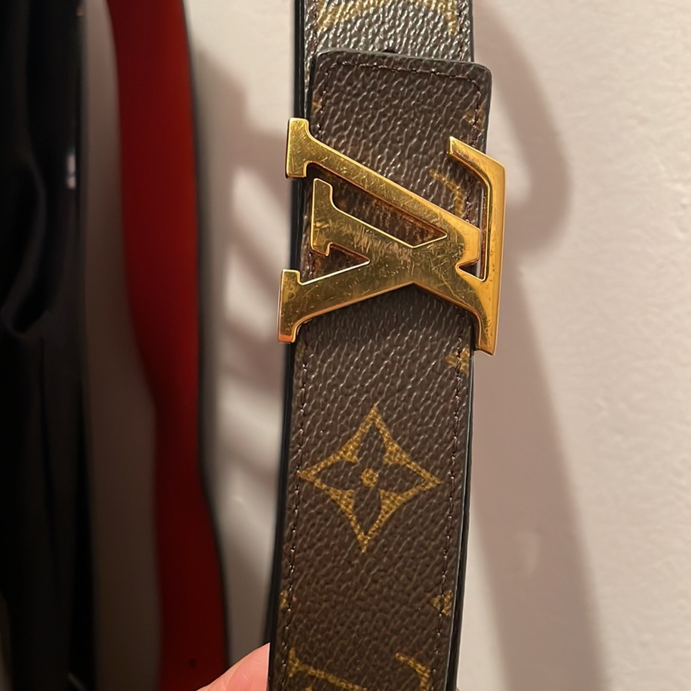 Sold  / Louis Vuitton Monogram reversible belt 80/32 - Picture 14 of 16